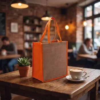 Natural Jute Grocery Handbag