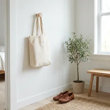 Custom Cotton Canvas Shopping Tote ZG20260519M1