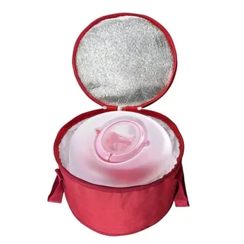Round Insulated Casserole and Pie Carrier