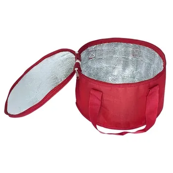 Round Insulated Casserole and Pie Carrier