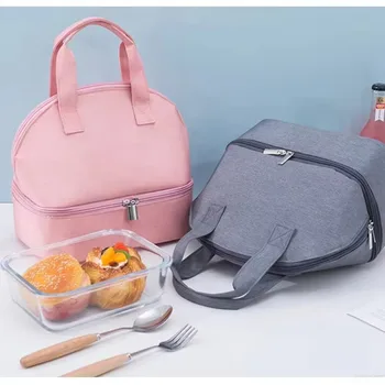 Waterproof 600D Outdoor Lunch Cooler Tote