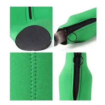 Custom Zippered Neoprene Wine Bottle Bag