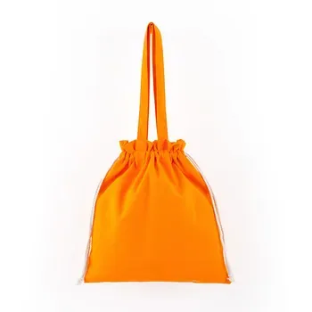 Natural Cotton Drawstring Tote Gift Bag