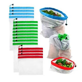 Reusable Mesh Produce Bag Set