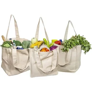 Custom Cotton Canvas Shopping Tote ZG20260519M2