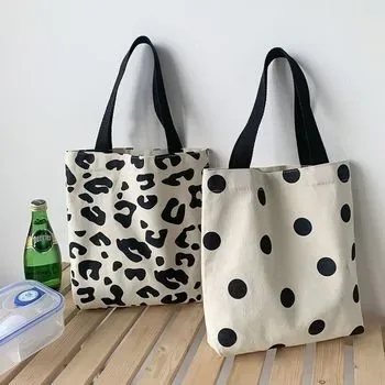 Custom Black Cotton Canvas Shopping Tote ZG20250325M1