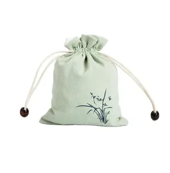 Custom Canvas Drawstring Gift Bag