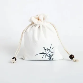 Custom Canvas Drawstring Gift Bag
