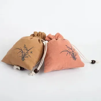 Custom Canvas Drawstring Gift Bag