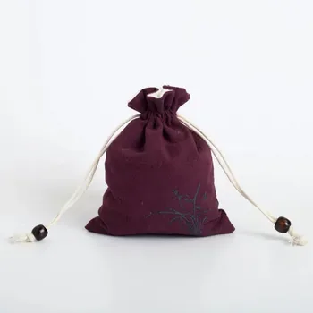 Custom Canvas Drawstring Gift Bag