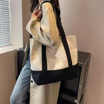 Custom Canvas Beach Tote with Front Pocket