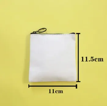 Custom Black Canvas Cosmetic Bag