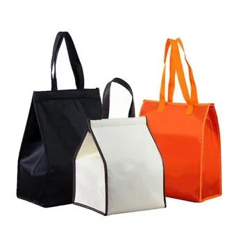 Custom Insulated Non-Woven Food Delivery Cooler Bag ZGZE45J92