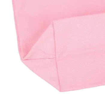 Small Pink 12oz Cotton Grocery Tote