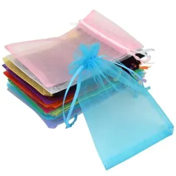 Custom Organza Drawstring Gift Bag