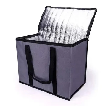 Non-Woven Zipper Grocery Cooler Tote