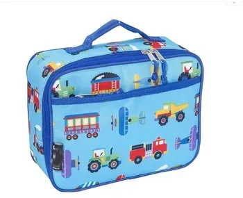 Custom Waterproof Insulated Blue PVC Lunch Cooler Bag