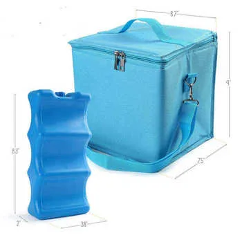Polyester Breastmilk Bottle Cooler Bag