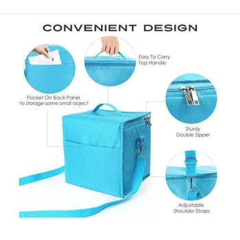 Polyester Breastmilk Bottle Cooler Bag