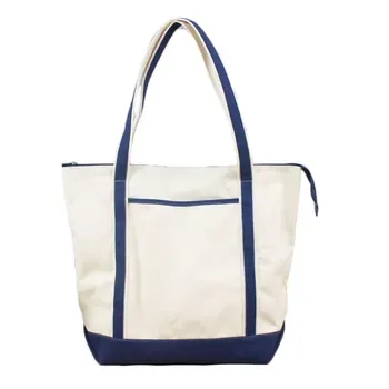 Custom Cotton Canvas Shopping Tote ZG23042302
