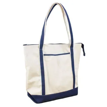 Custom Cotton Canvas Shopping Tote ZG23042302
