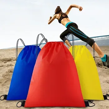 Custom Waterproof Drawstring Polyester Backpack ZG20240717M2