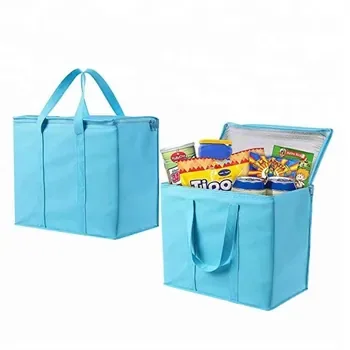 Extra-Large Blue Non-Woven Delivery Cooler