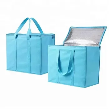 Extra-Large Blue Non-Woven Delivery Cooler