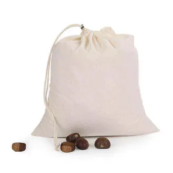 Custom Drawstring Cotton Produce Bag