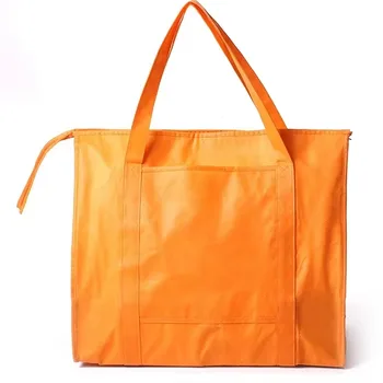 Non-Woven Zippered Lunch Cooler Tote