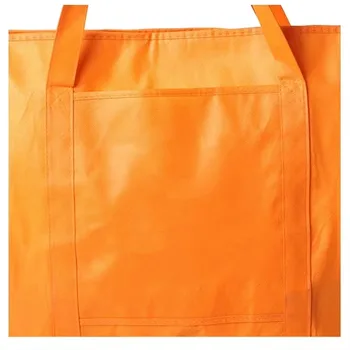 Non-Woven Zippered Lunch Cooler Tote