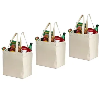 Foldable Cotton DIY Grocery Tote