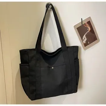 Custom Zippered Cotton Canvas Beach Tote