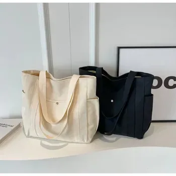 Custom Zippered Cotton Canvas Beach Tote