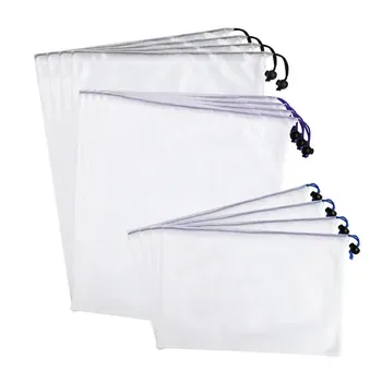 Custom Mesh Drawstring RPET Produce Bag