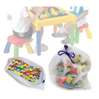 Custom Mesh Drawstring RPET Produce Bag