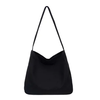 Cotton Canvas Tote with Magnetic Snap