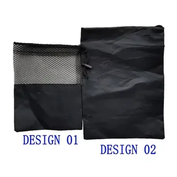 Polyester Mesh Sports Drawstring Bag 35x43cm