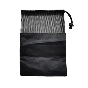Polyester Mesh Sports Drawstring Bag 35x43cm