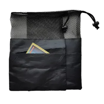 Polyester Mesh Sports Drawstring Bag 35x43cm