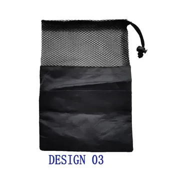 Polyester Mesh Sports Drawstring Bag 35x43cm