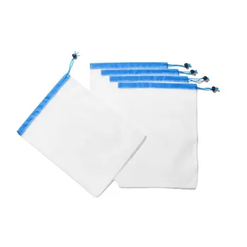 Polyester Mesh Produce Drawstring Bag