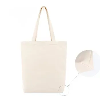 Custom Cotton Canvas Shopping Tote ZG230529