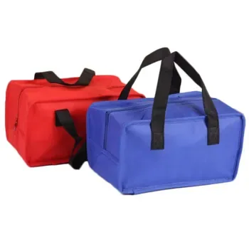 Custom Insulated Foil-Lined PVC Lunch Cooler Bag