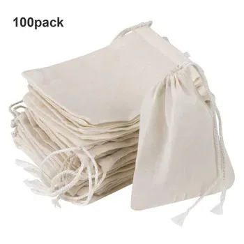 Custom Cotton Canvas Drawstring Bag ZG20250111M2