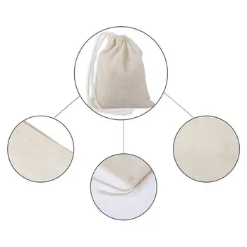 Custom Cotton Canvas Drawstring Bag ZG20250111M2