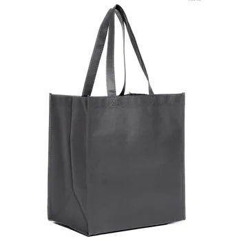 Wide-Gusset Non-Woven Shopping Bag