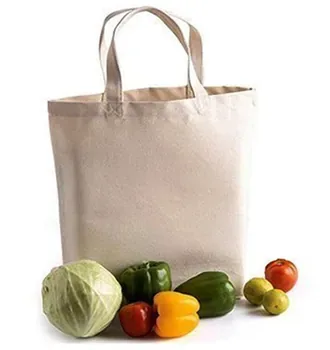 Custom Zippered Canvas Grocery Tote
