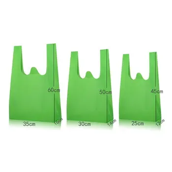 Picture-Print Non-Woven T-Shirt Grocery Bag