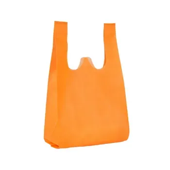 Picture-Print Non-Woven T-Shirt Grocery Bag